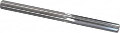 Hertel - Letter F Solid Carbide 6 Flute Chucking Reamer - Straight Flute, Straight Shank, 1-1/8" Flute Length, 3-1/4" OAL - Exact Tooling