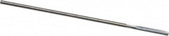 Hertel - 1mm Solid Carbide 4 Flute Chucking Reamer - Straight Flute, Straight Shank, 1/4" Flute Length, 1-1/2" OAL - Exact Tooling