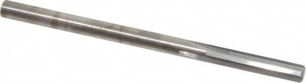 Hertel - 4mm Solid Carbide 4 Flute Chucking Reamer - Straight Flute, Straight Shank, 3/4" Flute Length, 2-1/2" OAL - Exact Tooling