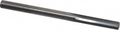 Hertel - 5.5mm Solid Carbide 4 Flute Chucking Reamer - Straight Flute, Straight Shank, 1" Flute Length, 3" OAL - Exact Tooling