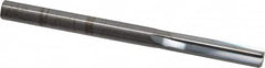 Hertel - 6mm Solid Carbide 4 Flute Chucking Reamer - Straight Flute, Straight Shank, 1" Flute Length, 3" OAL - Exact Tooling