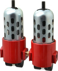 RTI Eliminizer - 1/4" 20 SCFM Air Dryer/Filter Unit - Polycarbonate, 6-1/2" Wide x 7-1/2" High - Exact Tooling