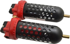 RTI Eliminizer - 1/2" 60 SCFM Air Dryer/Filter Unit - Polycarbonate, 8-1/2" Wide x 11-1/2" High - Exact Tooling