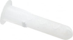 Toggler - 5/16" Diam, 5/16" Drill, 1-5/8" OAL, Plug Concrete Anchor - Plastic, Flange Head - Exact Tooling