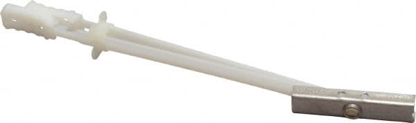 Toggler - 1/4" Screw, 6-1/4" Long, 3/8 to 3-5/8" Thick, Toggle Bolt Drywall & Hollow Wall Anchor - 1/4 - 20" Thread, 1/2" Drill, Uncoated, Stainless Steel, Grade 304, Use in Drywall - Exact Tooling