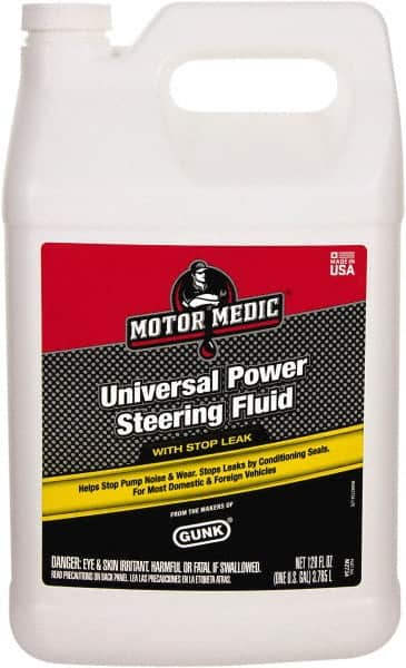 Motor Medic - 1 Gal Power Steering Fluid - Nonfoaming - Exact Tooling