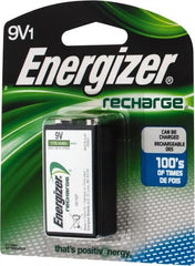 Energizer - Size 9V, NiMH, Standard Battery - 9 Volts, Miniature Snap Terminal - Exact Tooling
