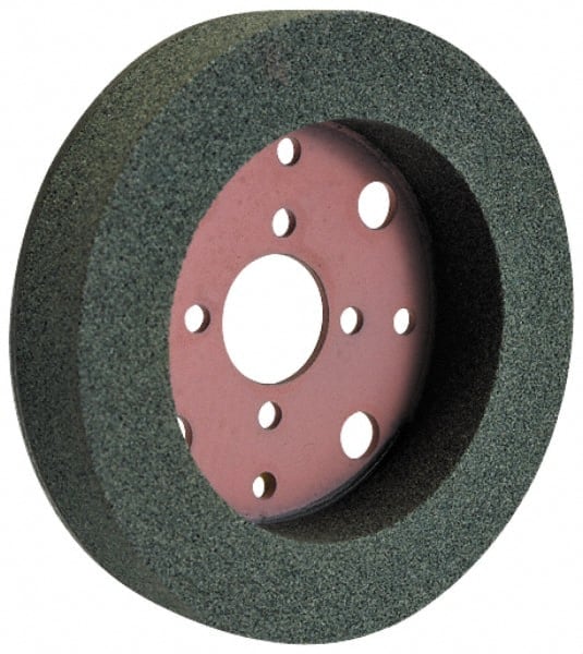 Norton - 14" Diam x 5" Hole x 1" Thick, K Hardness, 46 Grit Surface Grinding Wheel - Aluminum Oxide, Type 1, Coarse Grade, 1,800 Max RPM, Vitrified Bond, No Recess - Exact Tooling