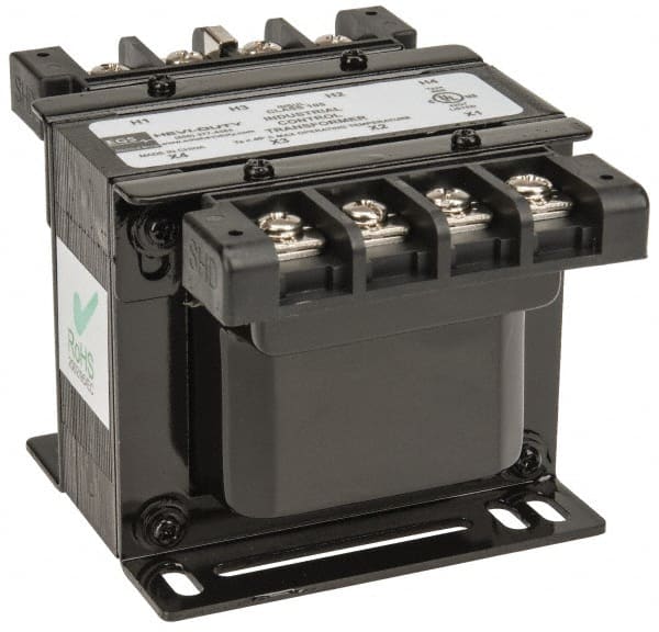 Sola/Hevi-Duty - 1 Phase, 0.05 kVA, Control Transformer - 2 Input, 1 Output Winding, 50/60 Hz, 4.36 Inch Deep x 2.96 Inch High, 131°F Temp Rise - Exact Tooling