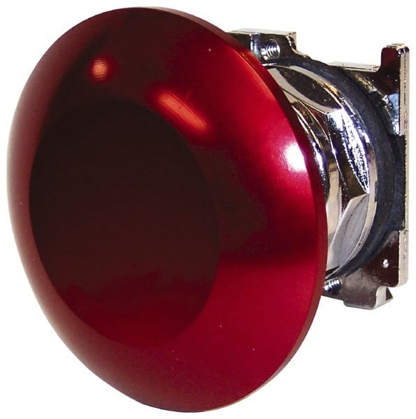 Eaton Cutler-Hammer - Extended Jumbo Mushroom Head Pushbutton Switch Operator - Yellow, Round Button, Nonilluminated - Exact Tooling