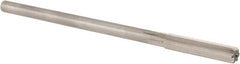 Alvord Polk - 0.3155" High Speed Steel 6 Flute Chucking Reamer - Straight Flute, 0.2792" Straight Shank, 1-1/2" Flute Length, 6" OAL - Exact Tooling