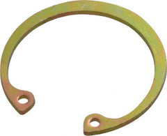 Rotor Clip - 0.042" Thick, Cadmium-Plated Finish, Steel Snap Internal Retaining Ring - 0.046" Groove Width, 0.033" Groove Depth, 1.066" Groove Diam, Grade 1060-1090 - Exact Tooling