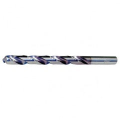 #1 RHS / RHC HSS 118 Degree Radial Point CLE-MAX Jobber Drill - TiCN - Exact Tooling