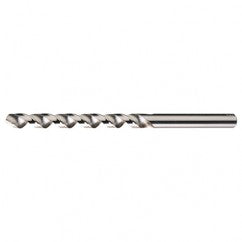 #48 RHS / RHC HSS 118 Degree Radial Point High Helix Taper Length Drill - Bright - Exact Tooling
