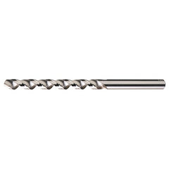#1 RHS / RHC HSS 118 Degree Radial Point High Helix Taper Length Drill - Bright - Exact Tooling