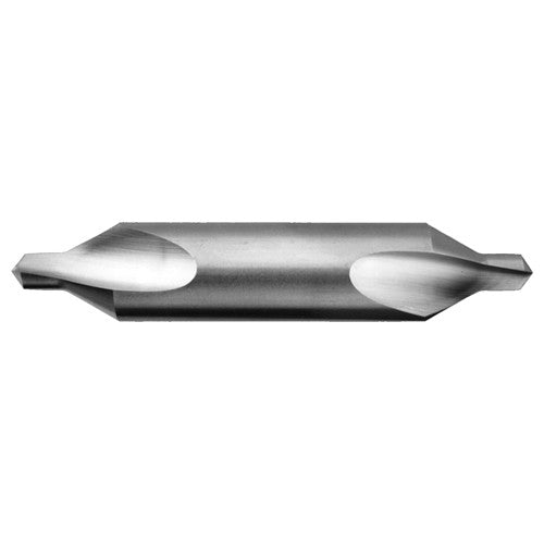 ‎#8 × 3-1/2″ OAL 60 Degree HSS Plain Center Drill Bright - Exact Tooling