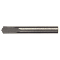 ‎1/32″ Dia. × 0.031″ Shank × 3/16″ Flute Length × 1-1/2″ OAL, 118°, Bright, 2xD Flute, Round Solid Carbide Drill - Exact Tooling
