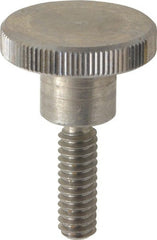 KIPP - 24mm Head, Knurled Knob - Threaded Stem, Stainless Steel - Exact Tooling