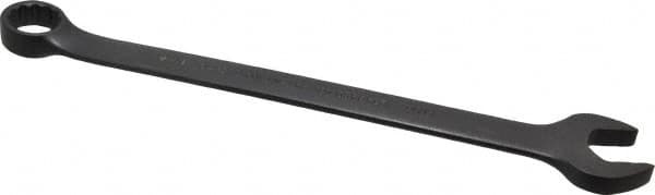 Proto - 1-1/16" 12 Point Combination Wrench - 15° Offset Angle, 14-7/8" OAL, Steel, Black Finish - Exact Tooling
