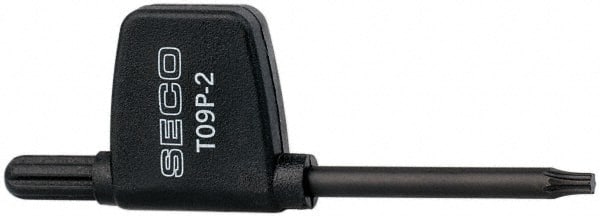 Seco - T9P Torx Plus Drive, Key and Driver for Indexable Tools - Compatible with Anvil Screws - Exact Tooling