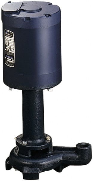 Graymills - 115/230 Volt, 1/4 hp, 1 Phase, 1,725 RPM, Immersion Machine Tool & Recirculating Pump - 160 GPM - Exact Tooling