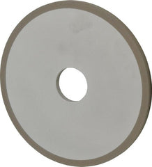 Norton - 6" Diam x 1-1/4" Hole x 1/4" Thick, 220 Grit Surface Grinding Wheel - Diamond, Type 1A1, Very Fine Grade, Resinoid Bond - Exact Tooling