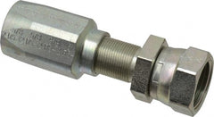 Parker - 1-1/16-12 Thread Hydraulic Hose Fitting - -12 Hose Size, 3/4" Hose Diam - Exact Tooling