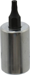 Proto - 3/8" Drive, T15 Torx Bit Socket - 1-23/32" OAL, 5/8" Bit Length - Exact Tooling