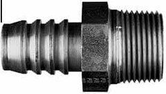 Parker - 1/2-20 Thread Hydraulic Hose Fitting - -4 Hose Size, 5/16" Hose Diam - Exact Tooling