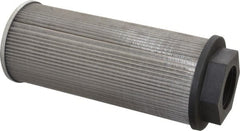 Parker - 130 LPM, 34 GPM, 3.39" Diam, Suction Strainer without Bypass - 1-1/2 Port NPT, 9.85" Long - Exact Tooling