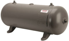 Made in USA - 10 Gallon, 200 Max psi Horizontal Tank - 30" Tank Length x 10" Tank Diam - Exact Tooling