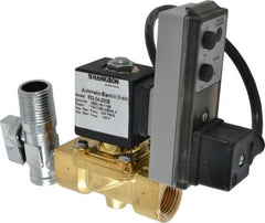 Hankison - 1/2" Inlet, Internal Piloted Valve Timed Electric Condensate Drain - Exact Tooling