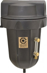 Coilhose Pneumatics - 3/4" Port, 9" High, FRL Filter with Aluminum Bowl & Automatic Drain - 250 Max psi, 250°F Max, 23 oz Bowl Capacity - Exact Tooling