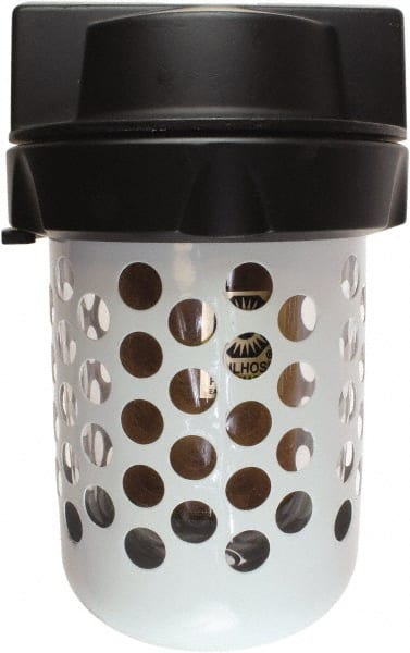 Coilhose Pneumatics - 3/8" Port Coalescing Filter - Polycarbonate Bowl, 0.1 Micron Rating, 5-5/8" High - Exact Tooling