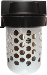 Coilhose Pneumatics - 3/8" Port Coalescing Filter - Polycarbonate Bowl, 0.1 Micron Rating, 5-5/8" High - Exact Tooling