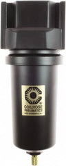 Coilhose Pneumatics - 3/4" Port Coalescing Filter - Aluminum Bowl, 0.3 Micron Rating, 7-1/2" High - Exact Tooling