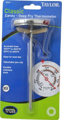 Taylor - Cooking & Refrigeration Thermometers Type: Cooking Thermometer Maximum Temperature (F): 400 - Exact Tooling