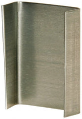 Made in USA - 3/4 Inch Wide, Snap On, Steel Open Seal - 1,000 Piece - Exact Tooling
