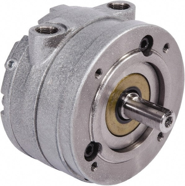 Gast - 0.92 hp Clockwise Hub Air Actuated Motor - 0:00 Gear Ratio, 3,000 Max RPM, 1.13" Shaft Length, 1/2" Shaft Diam - Exact Tooling