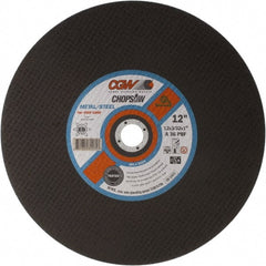 Camel Grinding Wheels - 16" 36 Grit Aluminum Oxide Cutoff Wheel - 3/32" Thick, 1" Arbor, 3,820 Max RPM - Exact Tooling