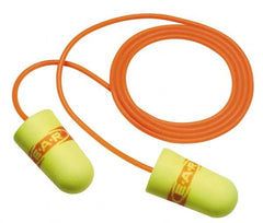 3M - Disposable, Corded, 33 dB, Barrel Earplugs - Yellow, 200 Pairs - Exact Tooling