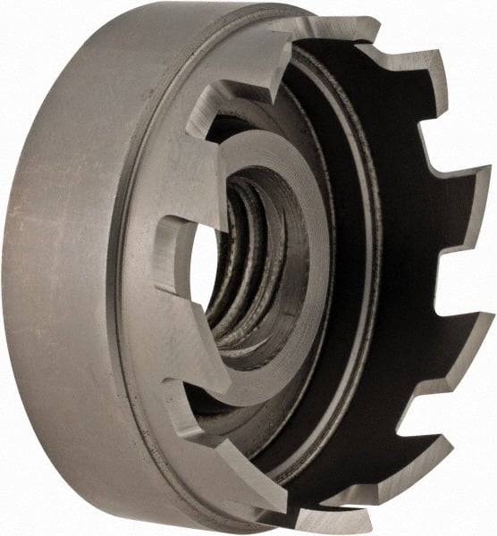 Hougen - 1-3/8" Diam, 1/8" Cutting Depth, Hole Saw - High Speed Steel Saw, Toothed Edge - Exact Tooling