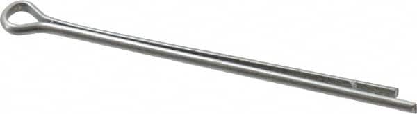 Value Collection - 1/16" Diam x 1-1/2" Long Extended Prong Cotter Pin - Grade 2, Zinc-Plated, Steel - Exact Tooling