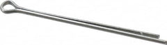 Value Collection - 1/16" Diam x 1-1/2" Long Extended Prong Cotter Pin - Grade 2, Zinc-Plated, Steel - Exact Tooling