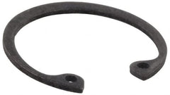 Value Collection - 1-7/8" Nominal, 0.062" Thick, Phosphate Finish, Spring Steel Snap Internal Retaining Ring - 0.068" Groove Width, 0.057" Groove Depth, 1.989" Groove Diam - Exact Tooling
