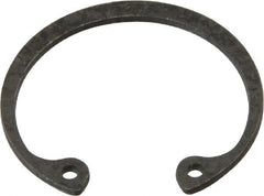 Value Collection - 15/16" Nominal, 0.042" Thick, Phosphate Finish, Spring Steel Snap Internal Retaining Ring - 0.046" Groove Width, 0.031" Groove Depth, 1" Groove Diam - Exact Tooling
