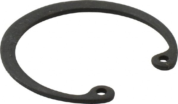 Value Collection - 1" Nominal, 0.042" Thick, Phosphate Finish, Spring Steel Snap Internal Retaining Ring - 0.046" Groove Width, 0.033" Groove Depth, 1.066" Groove Diam - Exact Tooling