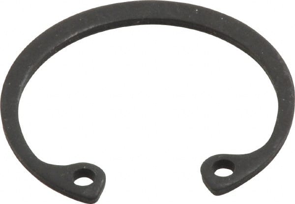 Value Collection - 1-1/16" Nominal, 0.05" Thick, Phosphate Finish, Spring Steel Snap Internal Retaining Ring - 0.056" Groove Width, 0.034" Groove Depth, 1.13" Groove Diam - Exact Tooling