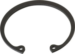 Value Collection - 2-1/8" Nominal, 0.078" Thick, Phosphate Finish, Spring Steel Snap Internal Retaining Ring - 0.086" Groove Width, 0.063" Groove Depth, 2.251" Groove Diam - Exact Tooling