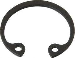 Value Collection - 5/8" Nominal, 0.035" Thick, Phosphate Finish, Spring Steel Snap Internal Retaining Ring - 0.039" Groove Width, 0.02" Groove Depth, 0.665" Groove Diam - Exact Tooling